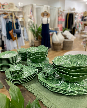 Melamine Cabbage Oval Platter 40cm