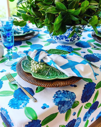 Bec Fing Designs Tablecloth Hydrangeas