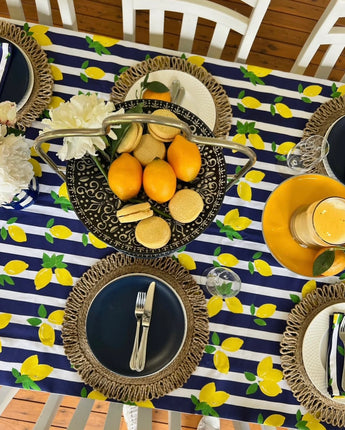 Bec Fing Designs Tablecloth Lemons