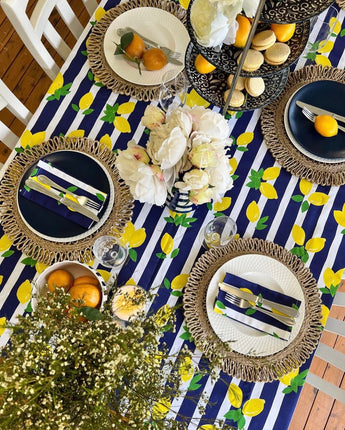 Bec Fing Designs Tablecloth Lemons