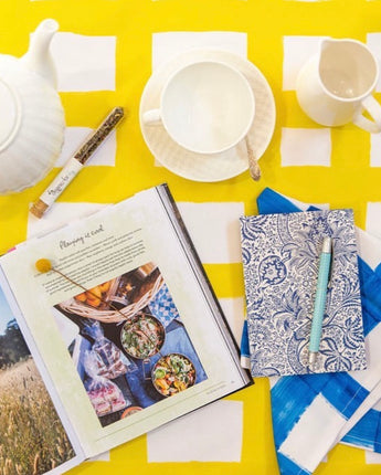 Bec Fing Designs Tablecloth Yellow Check
