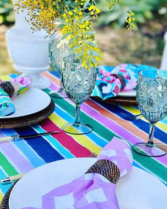 Bec Fing Designs Tablecloth Multi Stripe