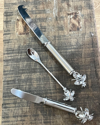 Crystal Bee Dip Spreader