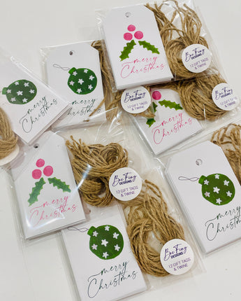 Gift Tags Christmas Pack 12