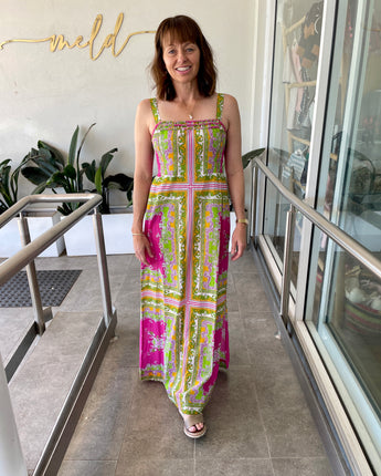 Cherish Dress Aria Lime