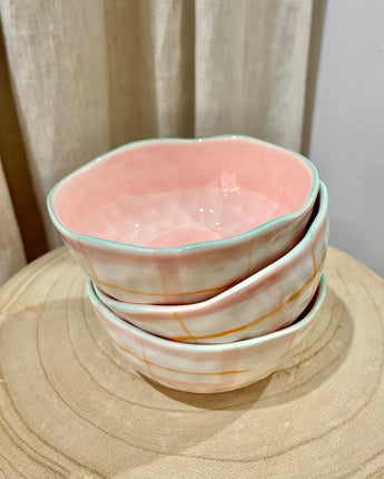 Pink Tartan Bowl