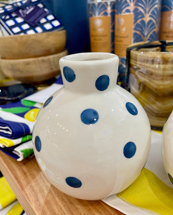 Fian Vase Blue Spot