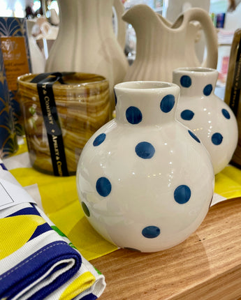 Fian Vase Blue Spot
