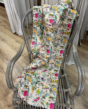 Kantha Quilt Botanical - Assorted
