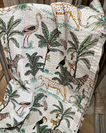 Kantha Quilt Jungle - Assorted