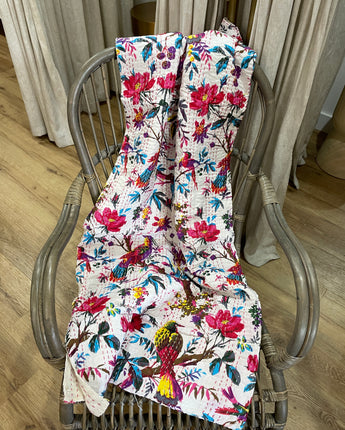 Kantha Quilt Birds - Assorted