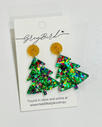 Bling Tree Earrings - Assorted