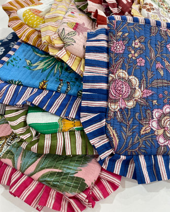 Ruffle Pouch - Various