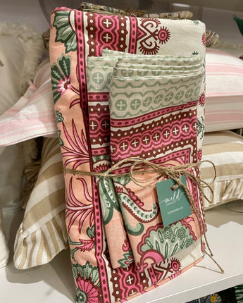 Top Sheet + Pillowcase Set - Various