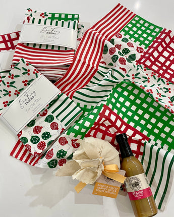 Bec Fing Designs Teatowel - Christmas Mix