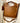 Pleated Vintage Leather Bag Tan