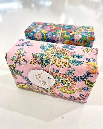 #11 Liberty Fabric Wrapped Goats Milk Soap