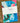 Bec Fing Designs Teatowel - Blue Mural