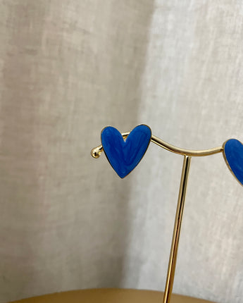 Be Mine Earring Cobalt