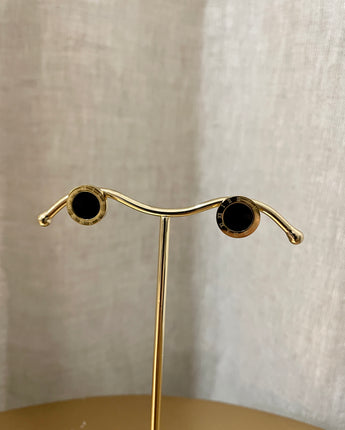 Greybird Mae Stud Earrings Gold