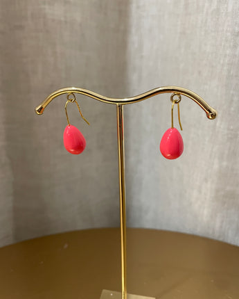 Greybird Jilly Earrings Coral