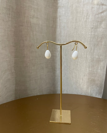 Greybird Jilly Earrings White