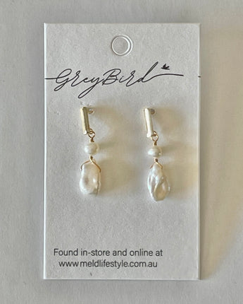Greybird Carrie Pearl Drops