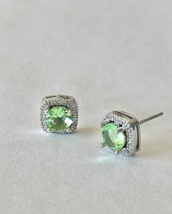 Greybird Mary Gem Earring Mint