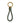 Key Ring Loop Olive