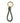 Key Ring Loop Olive