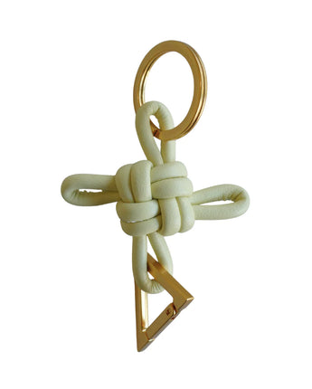 Key Ring Weave Lemon