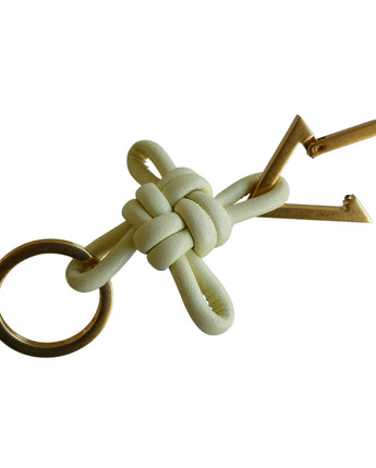 Key Ring Weave Lemon