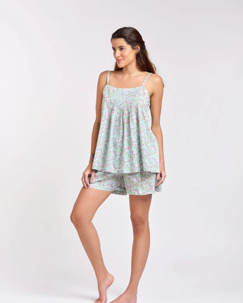Mint Roses PJ Set