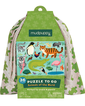 Animals Of The World Puzzle To Go