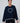 Plaited Heart Knit Navy