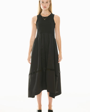 Orlo Lace Tank Dress Black