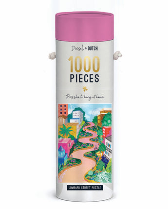 Lombard Street Puzzle 1000 PCS
