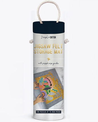 Jigsaw Felt Roll Up Mat