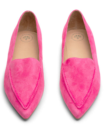 Poplar Point Hot Pink Suede