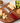 MH003 Red Cheese Knife Silver