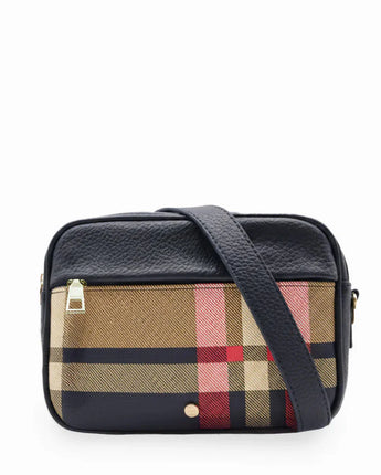 Ruby London Bag Check Navy