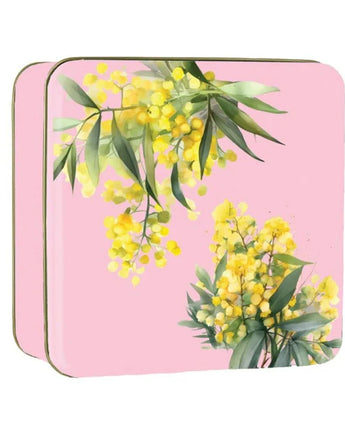 Australian Shortbread Wattle Tin
