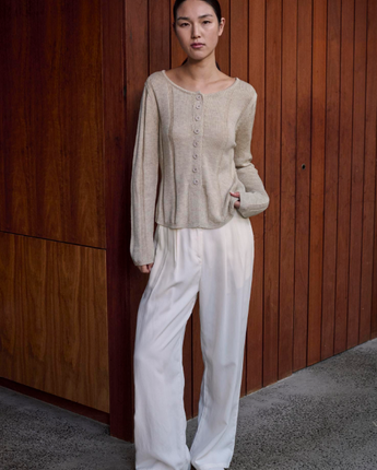 Georgie Pants Ivory
