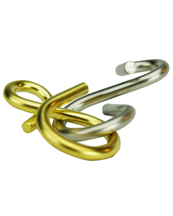 Silk Worm Metal Brain Teaser