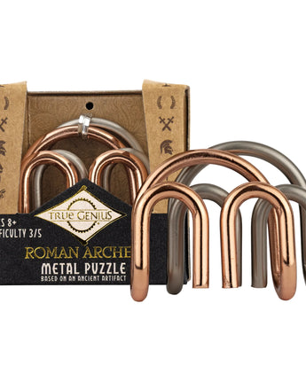 Roman Arches Metal Brain Teaser