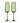 Studio Glass Flute Olive