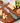 MH007 Teal Cheese Knife Silver
