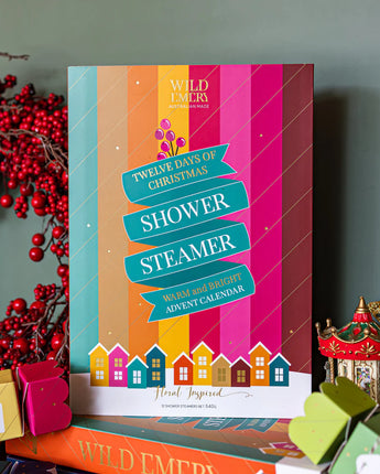 12 Days of Christmas Advent Calendar Shower Steamers