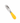 MH009 Yellow Cheese Knife Silver
