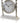 Column Clock Silver